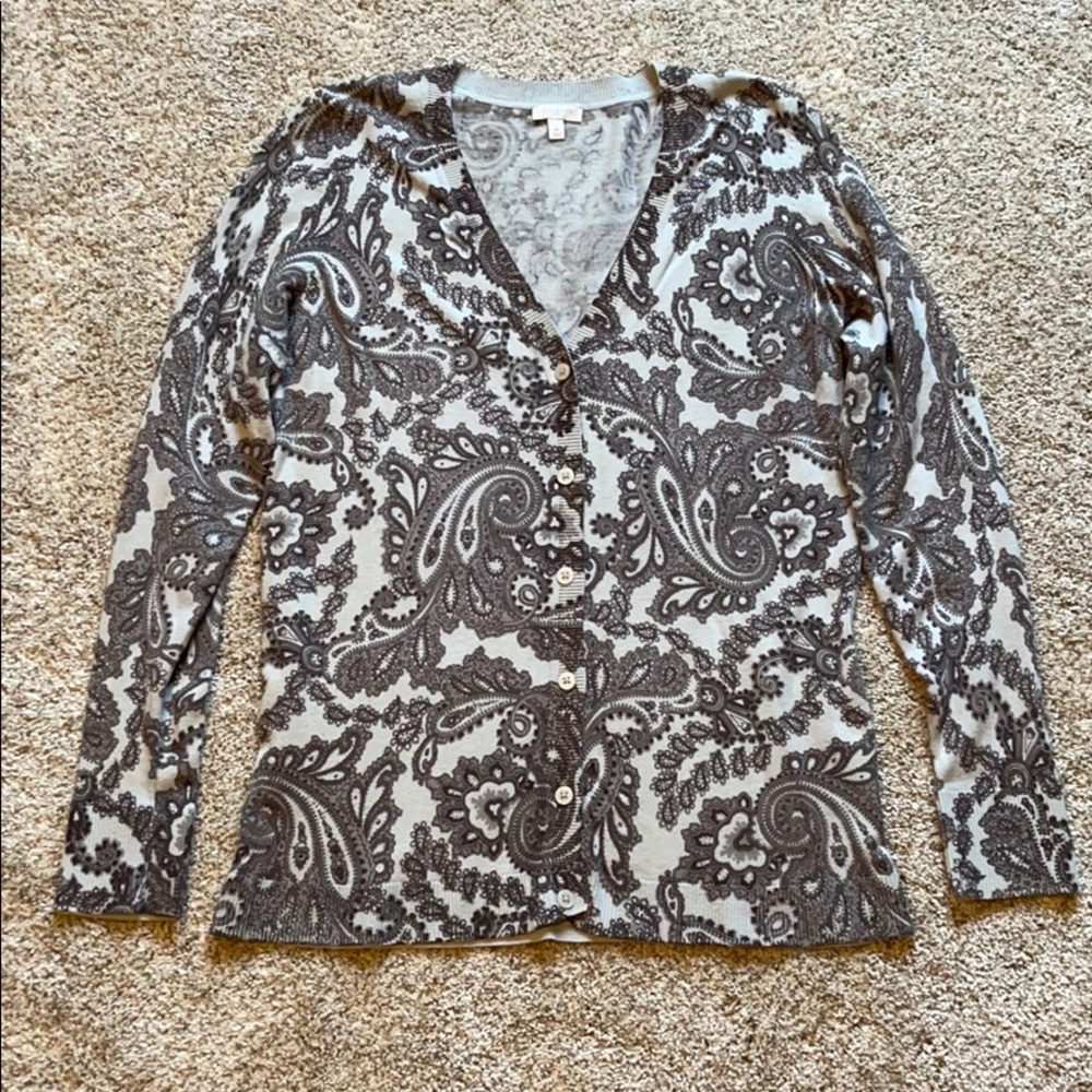 Talbots Factory | Long Sleeve Cardigan Size M